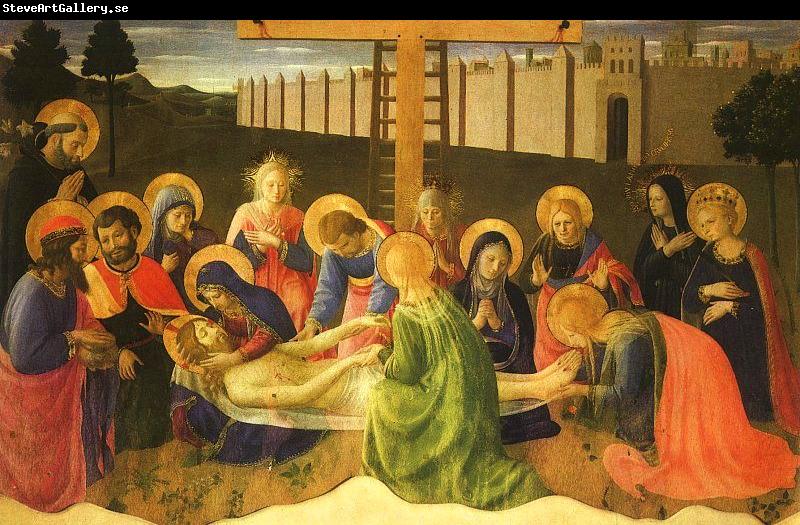 Fra Angelico Lamentation Over the Dead Christ